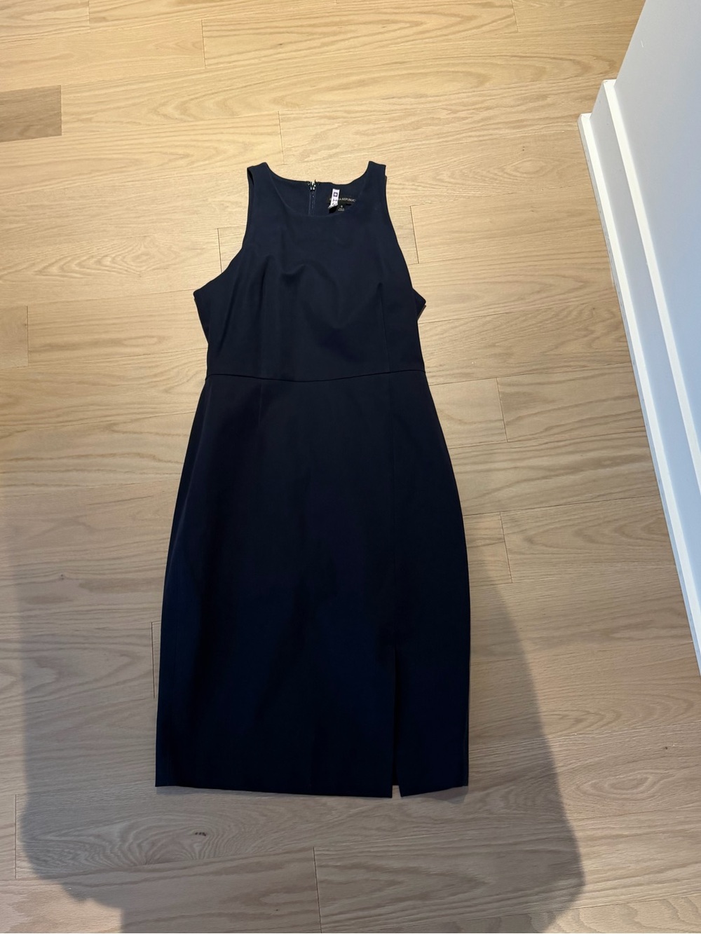 Banana Republic Black Sleeveless Sheath Dress